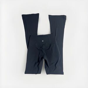 Lululemon Black Mini-Flare Pant High Rise Size 4 Tall 34 Inseam Yoga Pants